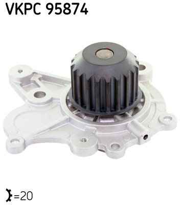 Pompă de apă, răcire motor VKPC 95874 SKF